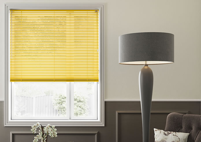 Horizontal blinds - Yellow color Blinds - 1568401563457.jpg